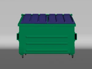 cassonetto Modello 3D