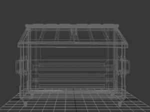 cassonetto Modello 3D