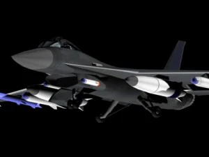 aereo da caccia Modello 3D