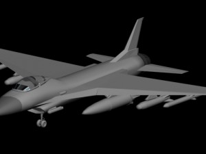 fighter jet 3Dモデル