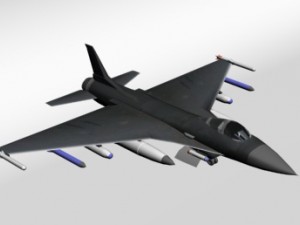 fighter jet 3Dモデル