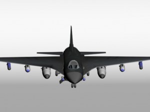 fighter jet 3Dモデル
