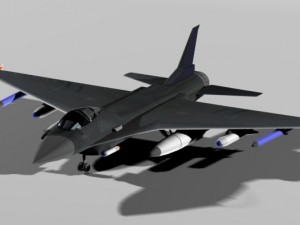 fighter jet 3Dモデル
