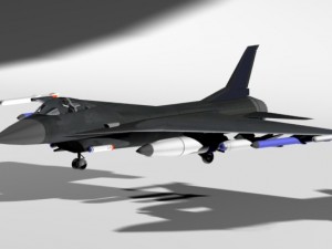 fighter jet 3Dモデル