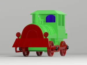 toy train 3D Model