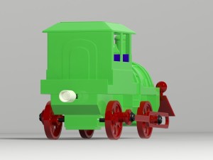 toy train 3D Модель