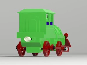 toy train 3D Model