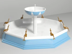 fontaine Modèle 3D