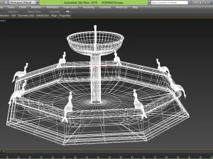 fountain 3D Model