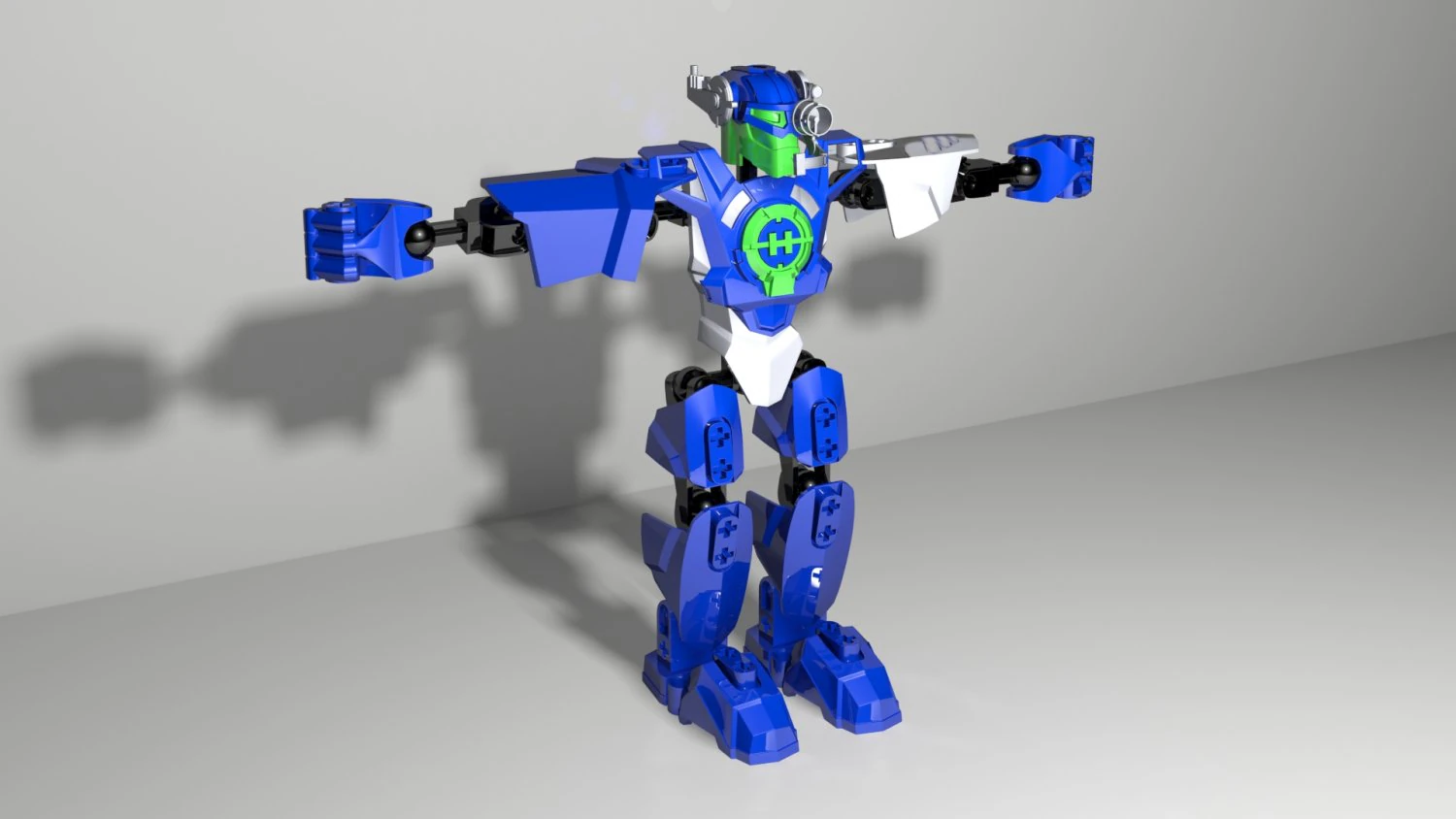 lego hero 2 3D Model .c4d .max .obj .3ds .fbx .stl .blend 