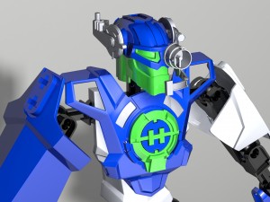 lego hero 2 Modelo 3D