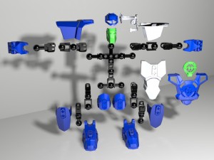 lego hero 2 Modelo 3D