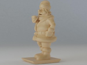 santa claus 3D Print Model
