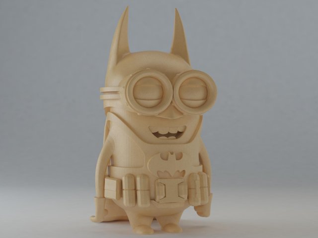 batman minion from print 3D Print Model .c4d .max .obj .3ds .fbx .stl .blend 