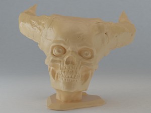 hell skull Modèles 3D en vedette