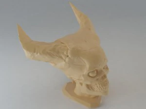 H&ouml;llensch&auml;del 3D Druckmodell