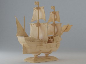galleon trinidad 3D Print Model