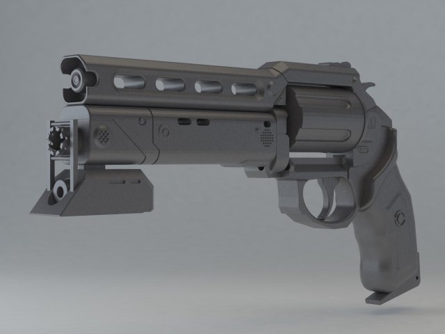 colt 45 Modèles 3D en vedette .c4d .max .obj .3ds .fbx .stl .blend 