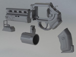 colt 45 Modèles 3D en vedette