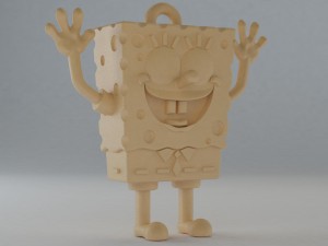 spongebob trinket 3D Print Model
