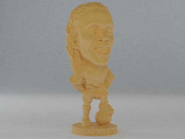 ronaldinho 3D प्रिंट मॉडल .c4d .max .obj .3ds .fbx .stl .blend 