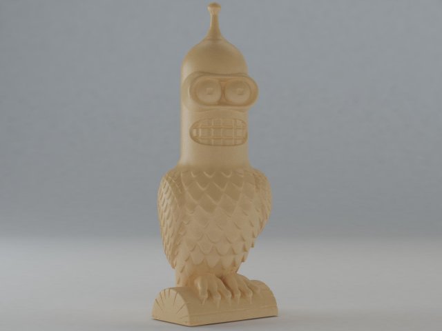 bendaowl Modelo de Impressão 3D .c4d .max .obj .3ds .fbx .stl .blend 