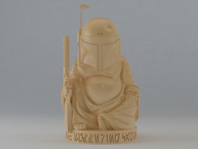 Download buddha fett 3D Model