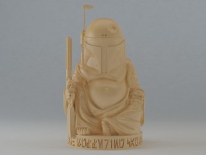 buddha fett 3D Print Model