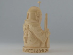 buda fett Modelo de impresión 3D