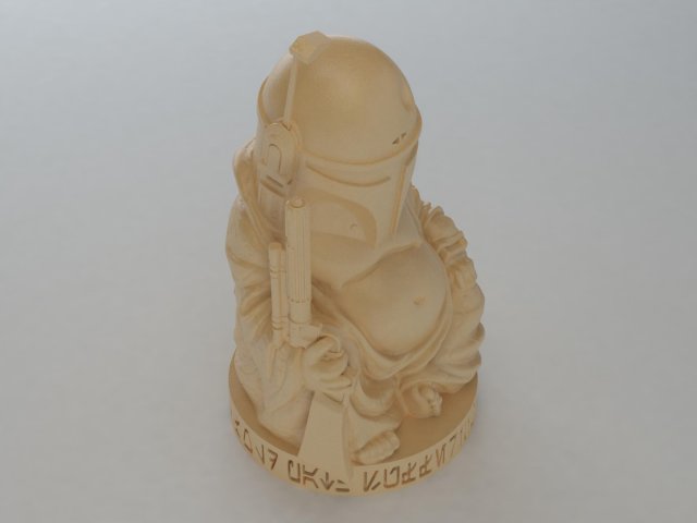 Download buddha fett 3D Model
