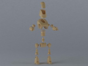 robot a 3D Print Model
