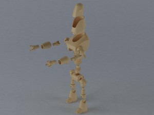robot a 3D Print Model