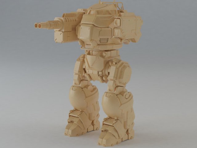 robot b Modèles 3D en vedette .c4d .max .obj .3ds .fbx .stl .blend 