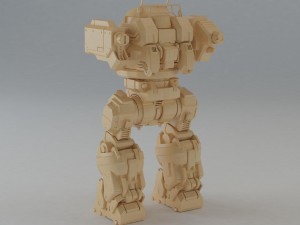 robot b Modèles 3D en vedette