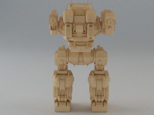 robot b Modèles 3D en vedette