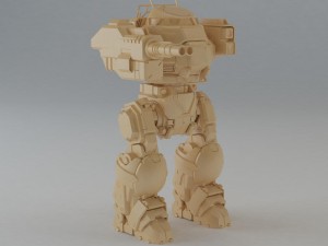 robot b Modèles 3D en vedette