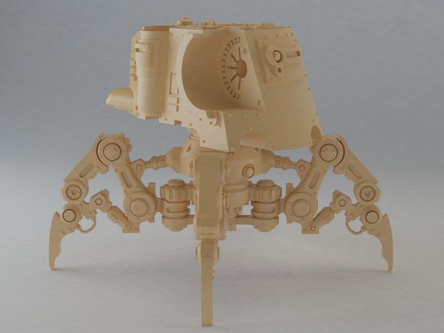 walking robot 3D Принт Модель .c4d .max .obj .3ds .fbx .stl .blend