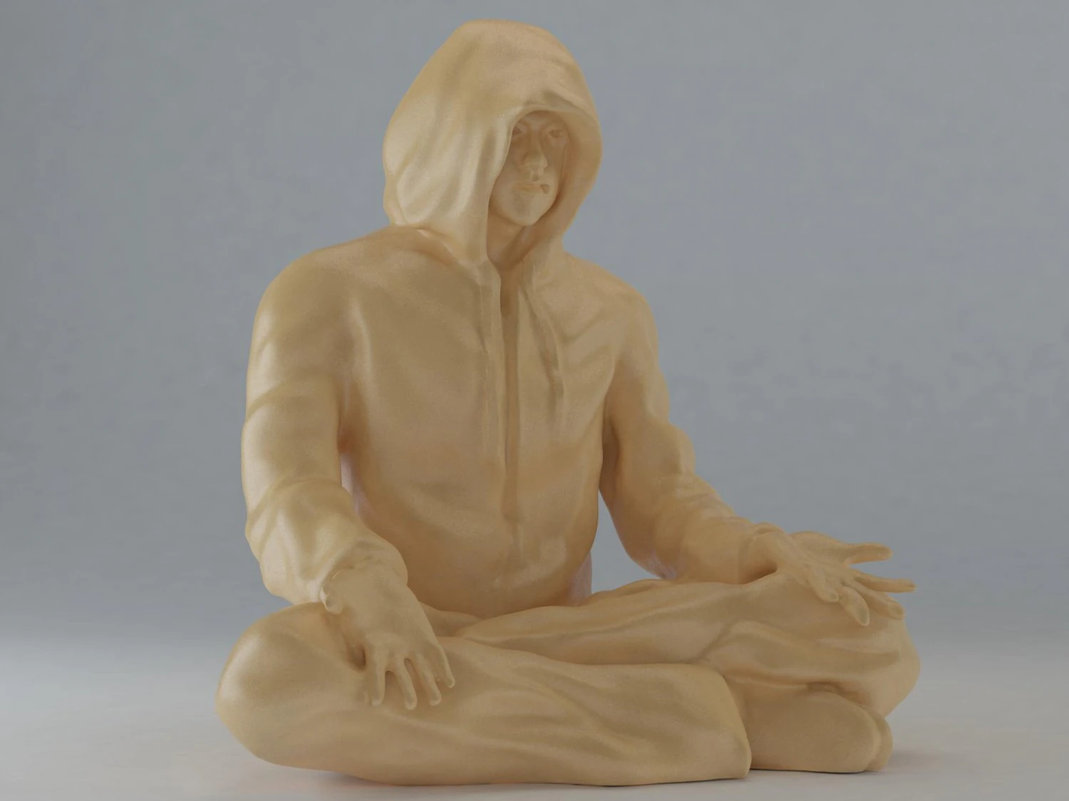 monk from print 3D Print Model .c4d .max .obj .3ds .fbx .stl .blend 