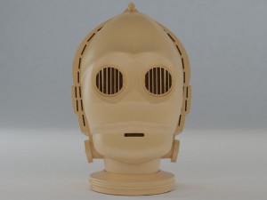 c-3po start wors 3D Print Model
