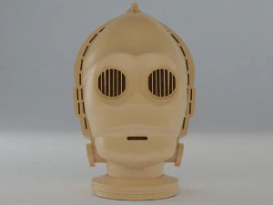 c-3po start wors 3D Print Model