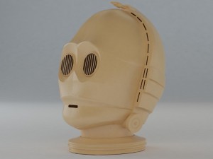 c-3po start wors 3D Print Model