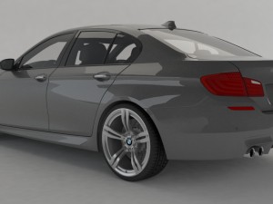 bmw m5 f10 2012 Modèle 3D