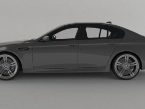 bmw m5 f10 2012 Modèle 3D