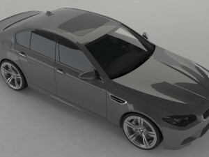 bmw m5 f10 2012 Modèle 3D