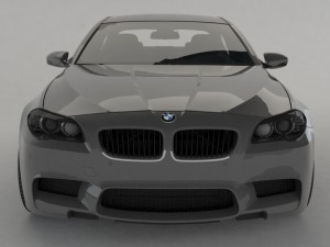 bmw m5 f10 2012 Modèle 3D