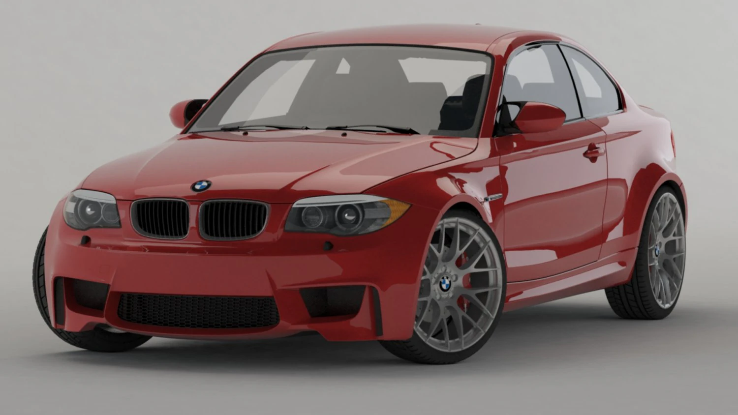 bmw 1 series m coupe 2011 3D Model .c4d .max .obj .3ds .fbx .stl .blend 