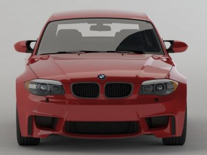 bmw 1 series m coupe 2011 3D Model