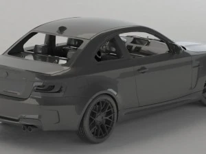 bmw 1 series m coupe 2011 3D Model