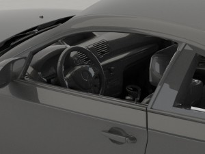 bmw 1 series m coupe 2011 3D Model