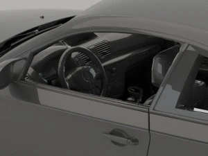bmw 1 series m coupe 2011 3D Model